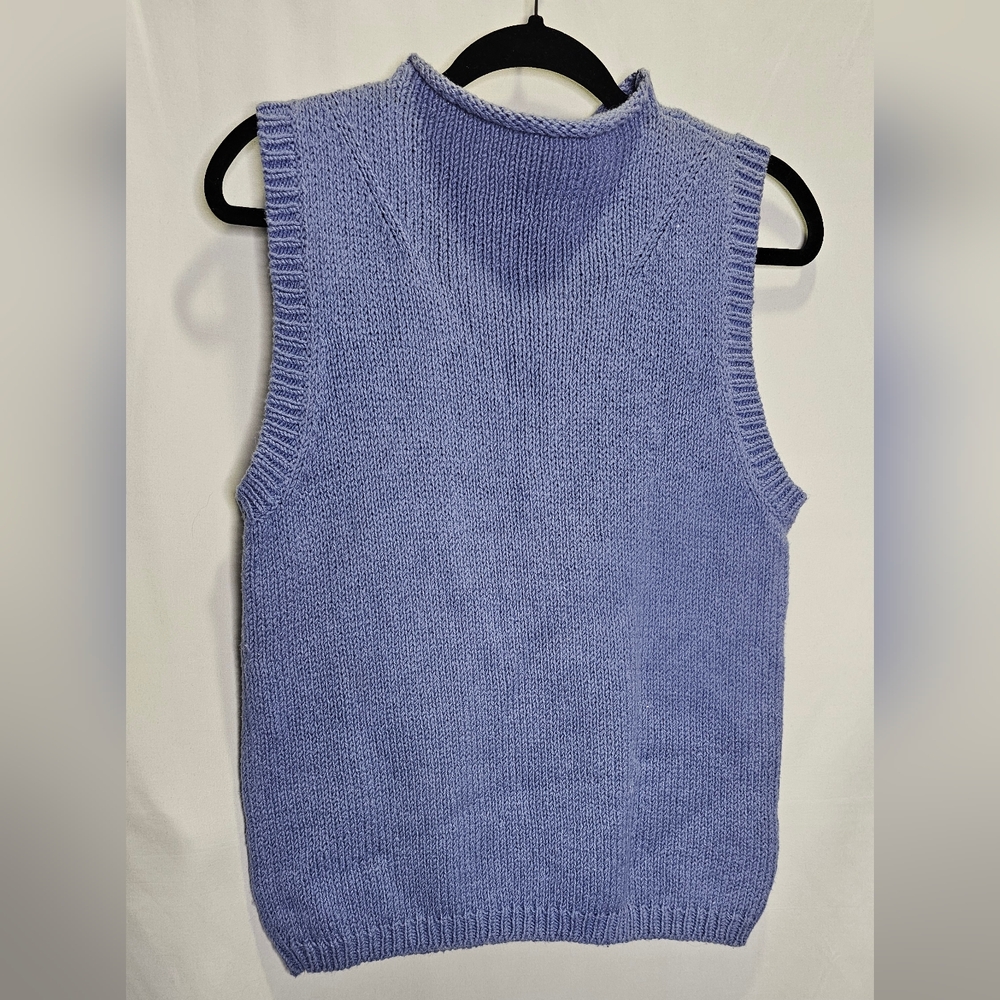Woolrich Cowl Neck Knit Top Hyacinth Color Ramie/ Cotton Blend